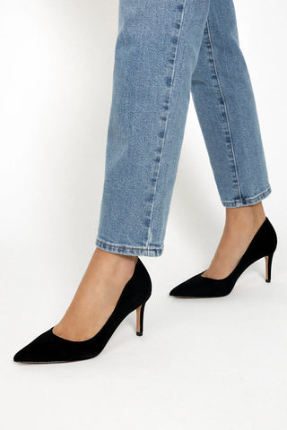 Pelle Moda Lizel Heel - Black Suede PELLE MODA
