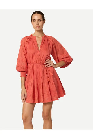 Cleobella Meadow Mini Dress, Dawn Pink CLEOBELLA