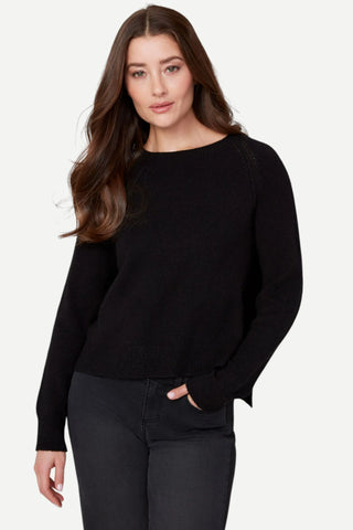 Renuar Knit Sweater, Black Renuar