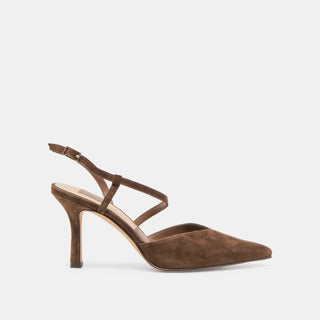 Dolce Vita Kamra Suede Heel, Brown Dolce Vita