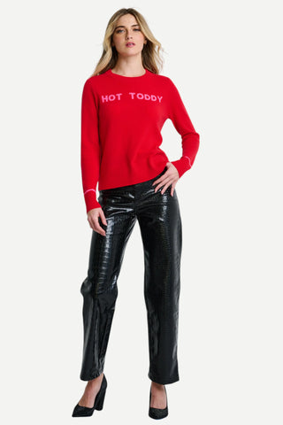 Lisa Todd Hot Toddy Sweater, Risky Red LISA TODD