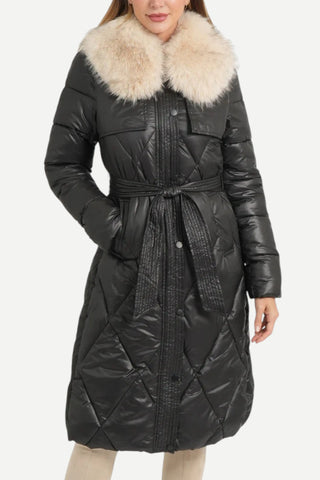 Love Token Felix Puffer Jacket, Black
