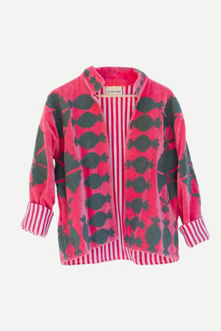 Eleanor James Sargeant Pepper Crew Jacket, Pink Ringo Eleanor James