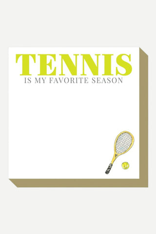 Rosanne Beck Collections, Luxe Notepad: Tennis Is My Favorite Season