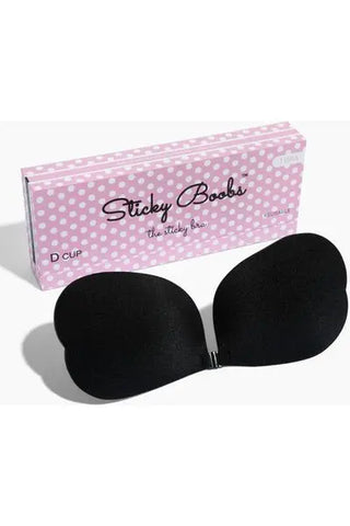 Sticky Boobs Sticky Bra, Black Sticky Boobs