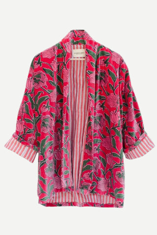 Eleanor James Penny Velvet Lounge, Pink Eleanor James