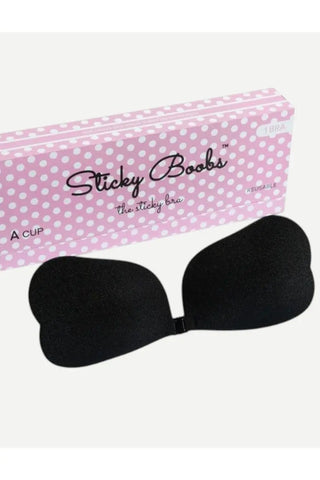 Sticky Boobs Sticky Bra, Black Sticky Boobs