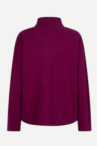 Esqualo Merino Wool Sweater, Maroon