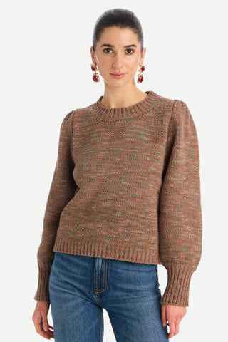 Allison Charlotte Sweater, Mocha Allison
