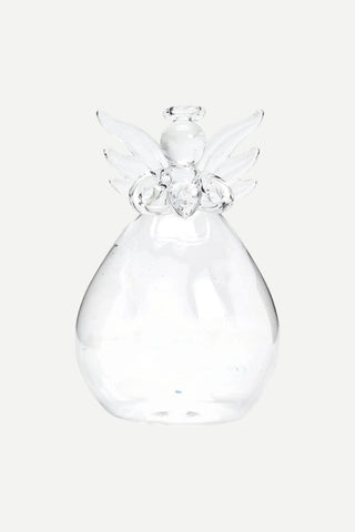 Two's Company Hand Blown Angel Bud Vase TWO'S COMPANY
