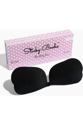 Sticky Boobs Sticky Bra, Black Sticky Boobs