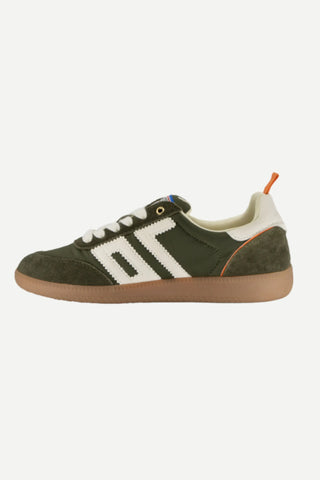 Back 70 Ghost N Sneakers, Olive/Orange Milk Back 70