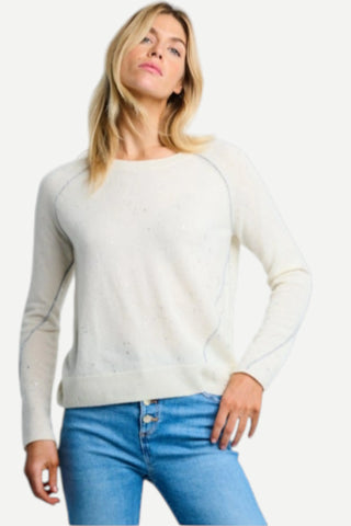 Lisa Todd Diamond Dust Top, Winter White LISA TODD