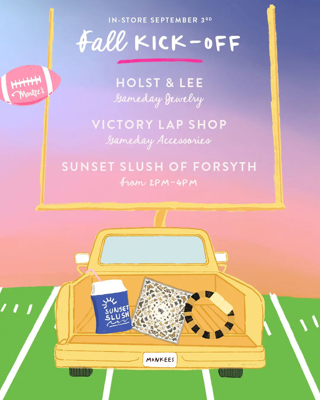 Let's Tailgate Together & Kick-Off Fall
