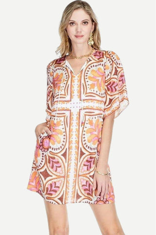 Jade Kimono Tunic, Mandala