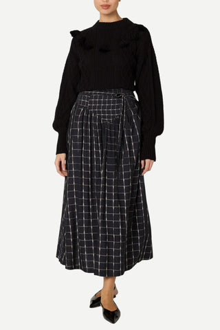 Cleobella Amber Ankle Skirt, Saul Print