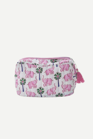 Two's Company Print Pouches, Small Elephant