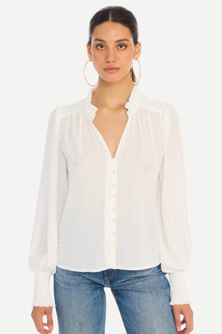 Allison Rhode Blouse, White