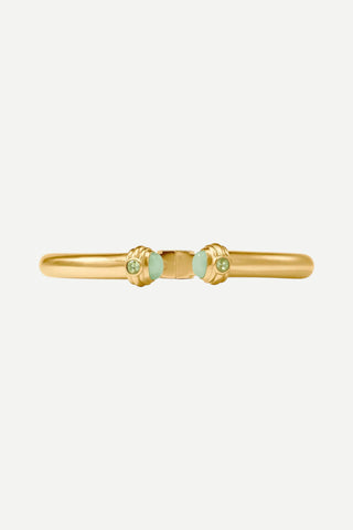 Julie Vos Portofino Demi Cuff, Aqua Jade JULIE VOS