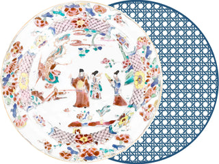 Holly Stuart Round Placemat, Garden