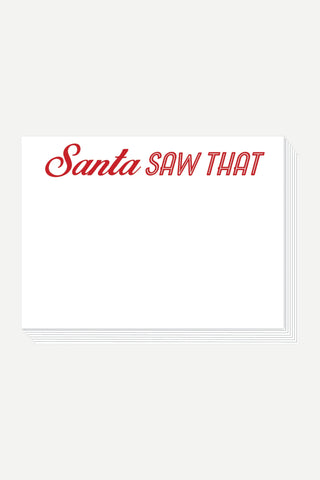 Rosanne Beck Collections Slab Pad, Santa Saw That