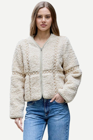 DH New York Rosemond Jacket, Ivory