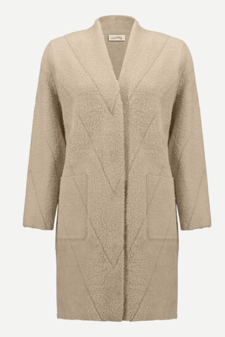Joseph Ribkoff 3/4 Length Jacket, Almond