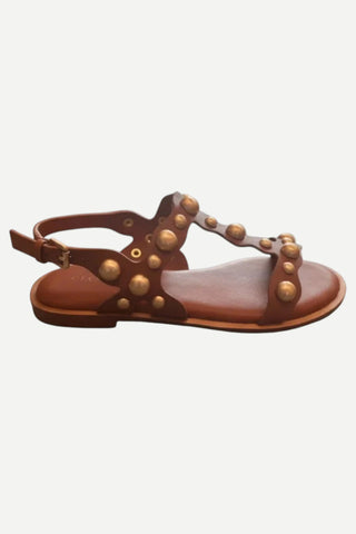 Cecelia New York Jetson Sandal, Cognac CECELIA NY
