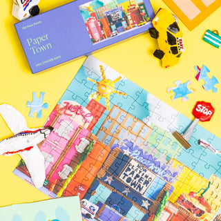 "Paper Town" 100 Piece Kids Puzzle