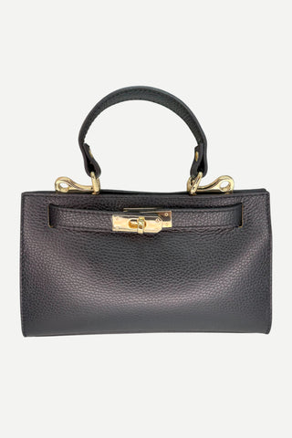 Le Feme Chateau Classic Mini Handbag, Black