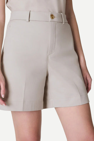 Spanx Stretch Twill Short 7", Bone