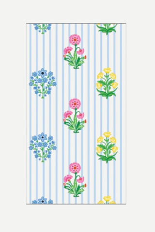 WH Hostess Paper Guest Towels, Coco Block Print WH Hostess