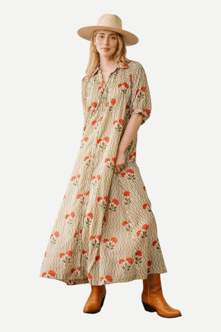 Sunshine Tienda Wavy Stripe Oasis Dress