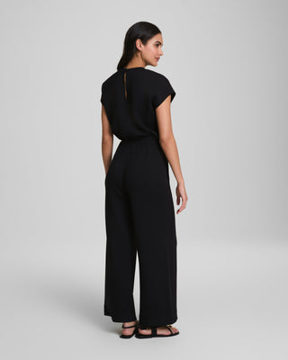 Spanx Air Essentials Cinched Jumpsuit, Very Black