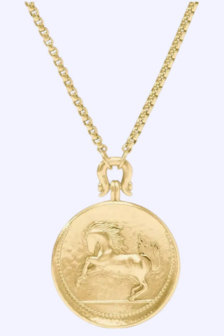 Julie Vos Saratoga Horse Necklace