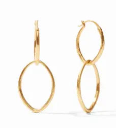 Julie Vos Fluer-De-Lis 2 in 1 Earring