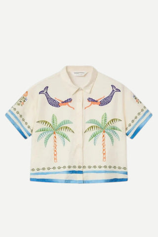 Compania Fantastica Shirt, Palm & Mermaid Compania Fantastica