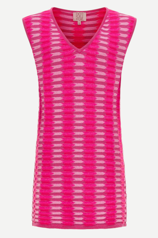 Anna Cate Madelyn Dress, Hot Pink
