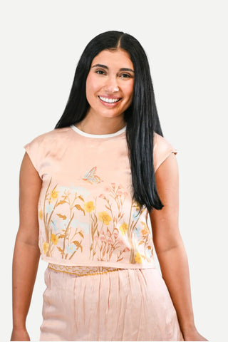 Victoria Dunn Jolie Blouse, Wild Flower