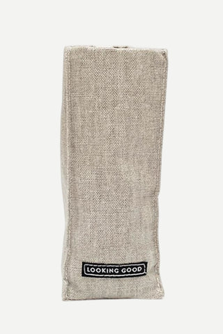 Two's Company Triangular Weighted Eyeglass Holder, Grey