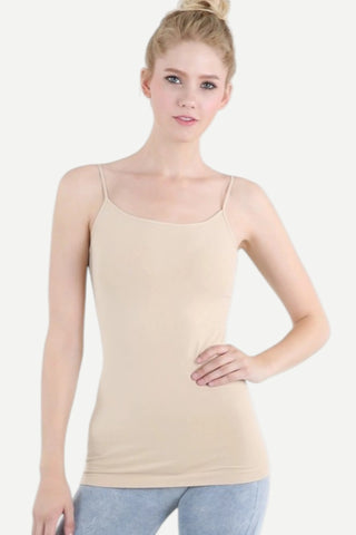 Nikibiki Signature Camisole, Stone NIKIBIKI