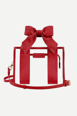Case Mate Jelly Stadium Bag, Varsity Red Bow Case Mate