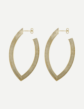 Sheila Fajl Small Alba Hoops, Gold