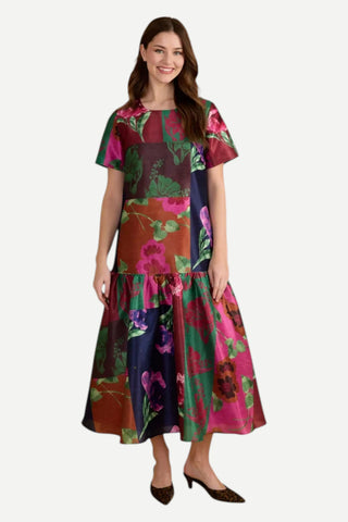 Double A Logan Dress, Garden Society