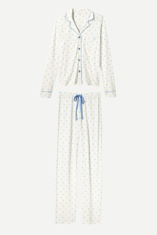 PJ Salvage Cloud Star Pant Pajama Set