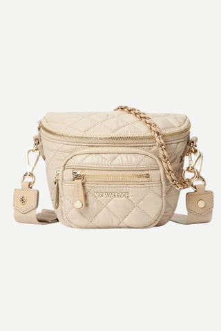 MZ Wallace Buff Micro Crosby Sling Handbag MZ WALLACE
