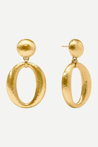 Julie Vos Solara Orbit Statement Earring, Gold
