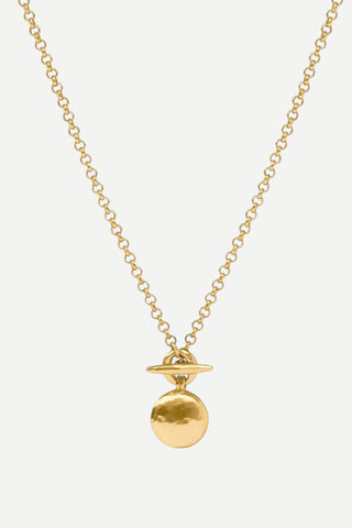 Julie Vos Solara Delicate Necklace, Gold