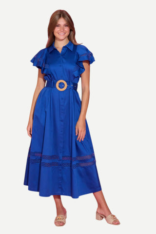Alden Adair Rose Dress, Marine Alden Adair
