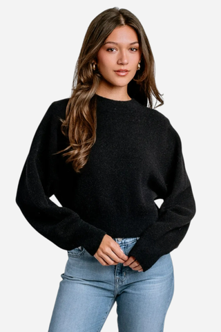 Kerisma Carrara Sweater, Solid Black